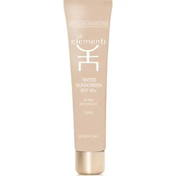 Gli Elementi Tinted Sunscreen SPF 50+ - Opalovací krém - tónovací (odstín Sand) 40 ml