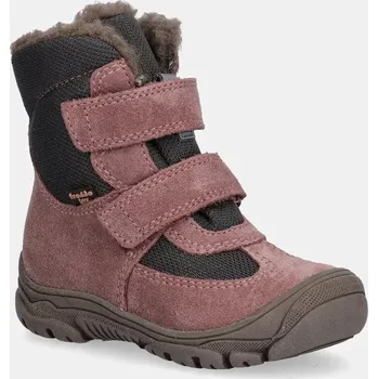 Dívčí obuv Zimní bota Froddo Linz Wool Tex High G3160229-12 Grey/Pink 33