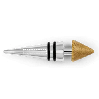 Stojan na víno SYRAH. Souprava na víno z bambusu, zinku a nerezové oceli 1 Střed, 25 x 5 Gravírování laserem, 1 barva