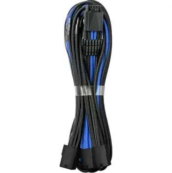 Kabel do PC CableMod PRO ModMesh 8-Pin PCIe Trojtý prodlužovací kabel 45 cm - černo-modrý (CM-PCAB-16P3-N45KKB-5PK-R)