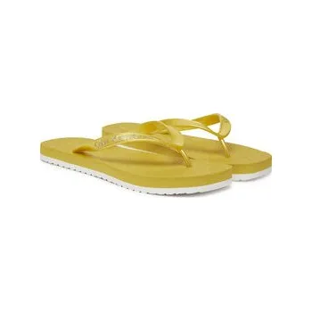 Dámské žabky Žabky Calvin Klein Jeans Thong+ Tpu Metallic YW0YW01720 Žlutá 39