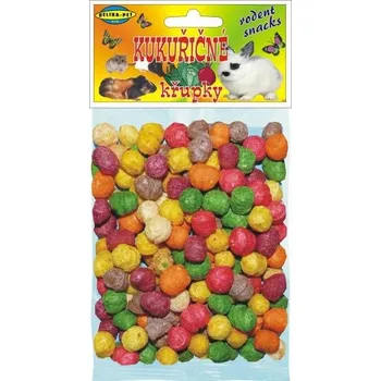 Krmivo pro hlodavce Delika-Pet kukuřičné křupky pro hlodavce 50g