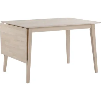 Jídelní stůl Rowico Rozkládací jídelní stůl, 120+45 cm, bílý dub, Filippa