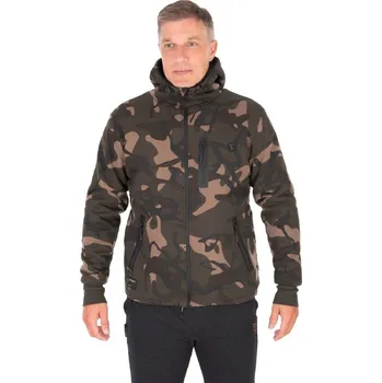 Rybářské oblečení Fox International Fox mikina Camo Full Zip Prem Sherpa 310 Hoodie Velikost: XXXL (CFX527)