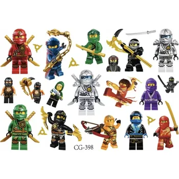 Tetování Dětské dočasné tetování - LEGO NINJAGO (C) (Značka: TAKARA TOMY)