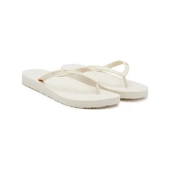 Dámské žabky Žabky Tommy Hilfiger Hilfiger Strap Beach Sandal FW0FW08736 Écru 37
