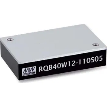 Měnič napětí Mean Well RQB40W12-110S05 Měnič DC/DC 40W 5V