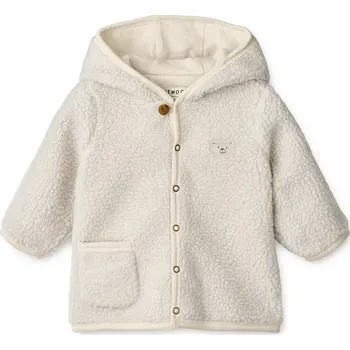 Kojenecká bunda Kojenecká bunda Liewood Baylor Baby Jacket LW20801 bílá 00X, vel. 92
