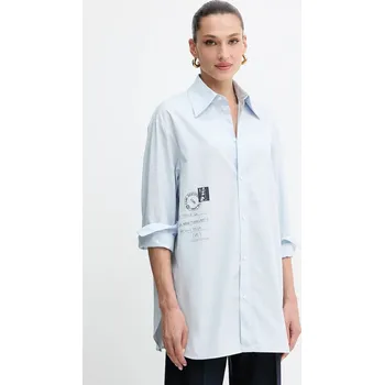 Pánská košile Bavlněná košile MAX&Co. 2528116021200 modrá 05X, vel. M