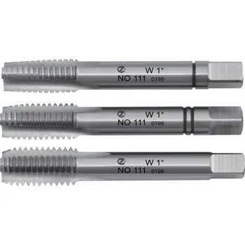 Závitořezný nástroj NÁSTROJE CZ Závitník sadový W1/2" 12z/1" sada NO stř. PN8/3011 - 111 - CZZ111-120
