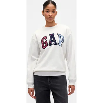 Dámská mikina GAP Dámské Oversize mikina s logem Gap Šedá XXL (2956526)