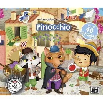 omalovánky Pinocchio - Povídej pohádku zas a znova