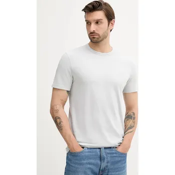 Pánské tričko Bavlněné tričko BOSS Orange Tegood 50508243 šedá 09X, vel. S