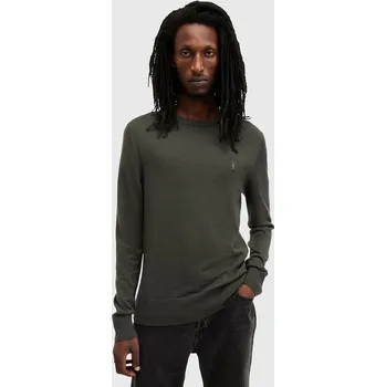 Dámský svetr Vlněný svetr AllSaints MODE M002KZ zelená 79X, vel. S