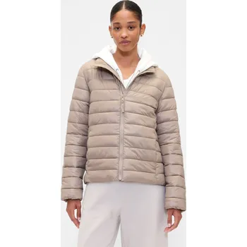 GAP Dámské Prošívaná nepromokavá bunda ColdControl GAP Hnědá S (2944302)