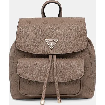 Městský batoh Batoh Guess CRESIDIA dámský, béžová barva, malý, s aplikací, HWPD98 88310 HWPD98.88310 84X, vel. ONE SIZE