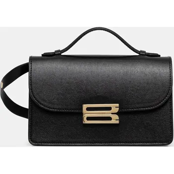 Kabelka Kožená kabelka Victoria Beckham B424AAC005976A černá 99X, vel. ONE SIZE