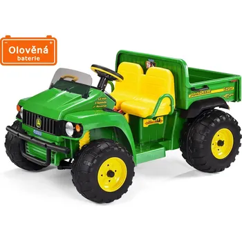 Dětské elektrovozidlo Peg-Pérego JD Gator HPX 350W 150Wh (dvoumístný náklaďák 12V s olověným akumulátorem)
