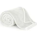 Přikrývka Korall micro jednolůžko 150 x 200 cm bílá