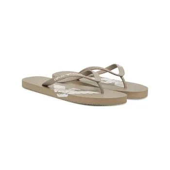 Dámská obuv Žabky Emporio Armani XVQS08 XN746 U539 Béžová 41