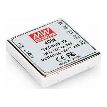 Měnič napětí Mean Well SKA40C-12 Měnič DC/DC modulový 40W 12V