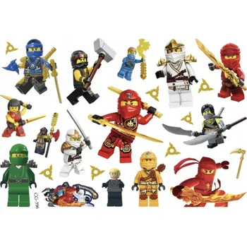 Tetování Dětské dočasné tetování - LEGO NINJAGO (B) (Značka: TAKARA TOMY)