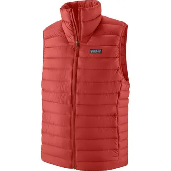 Pánská vesta Pánská vesta Patagonia DOWN SWEATER VEST - červená L