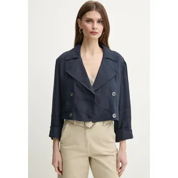 Dámský kabát Plátěný kabát Marella FLAVIO 2513041094 námořnická modř 59X, vel. 42