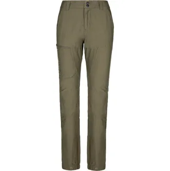 Dámské oblečení Dámské outdoorové kalhoty Kilpi JASPER-W hnědé Kilpi kaki 2032122