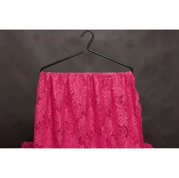 Krajka elastická nylon - Růžová telemagenta