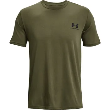 Pánské tričko Pánské tričko s krátkým rukávem Under Armour B SPORTSTYLE LC SS TEE zelené 1326799-390 - S | UK 5,5 | US 6