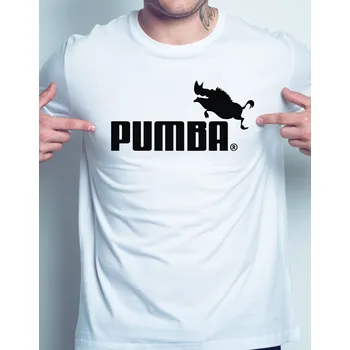 Pánské tričko Pánské tričko - Pumba Barva: Bílá, Velikost: 2XL