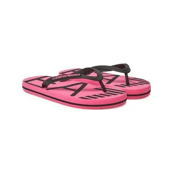 Dámské žabky Žabky EA7 Emporio Armani XCQ004 XK196 U505 Černá 35