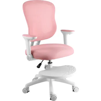 dětská židle Dětská rostoucí židle Neoseat MIKY — látka, růžová