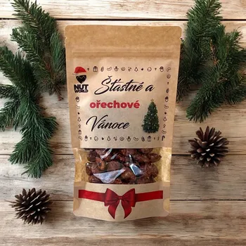 Nutworld.cz Vánoční mandle v karamelu s vanilkovou příchutí 200g