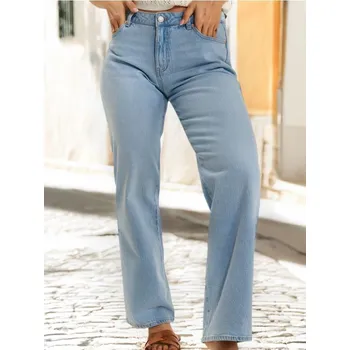 Dámské džíny Sinsay - Džíny wide leg - modrá - 832BK-05J - 832BK-05J-34