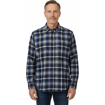 Pánská košile Pánská flanelová košile tm. modrá WOLF K2451 Velikost: L