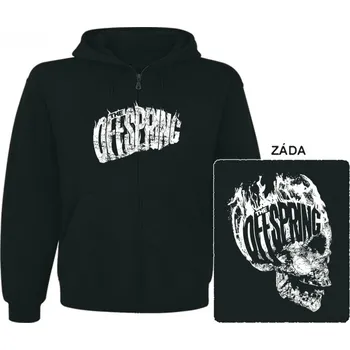 Pánská mikina Offspring - mikina s kapucí a zipem 3