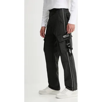 Kalhoty Levi's x Gundam SEED černá barva, kapsáče, high waist, A7409.0000 90X, vel. 32/32