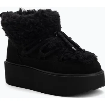Dámská zimní obuv Dámské sněhule INUIKII Teddy Platform black