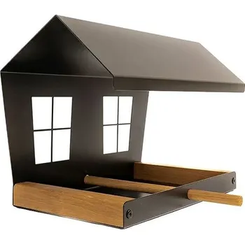 Krmítko pro ptáka JKMC Vila Krmítko pro ptáky mat, černé