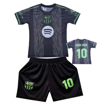 Fotbal Numberoplus Premium Dětský fotbalový dres Komplet FC Barcelona - Lamine Yamal.Č.10 Velikost: 8-let.(vel.122)