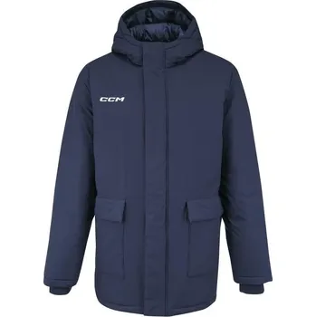 Bunda CCM Team Winter Jacket Sr Farba: navy modrá, Veľkosť: XS