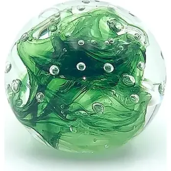 Petrolejová lampa Skleněné těžítko - 4.čakra - paperweight | 54439
