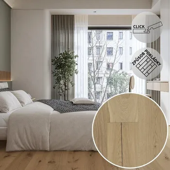 dřevěná podlaha Dřevěná podlaha ARTISAN Dub Sestriere Country Varianta: Dub Sestriere Country