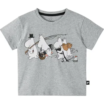 Chlapecké tričko Reima Moomin Gosa - Melange grey 92