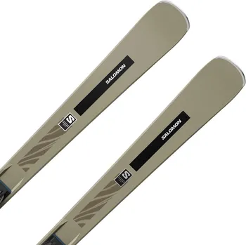 Sjezdové lyže Salomon S/MAX N°12 + MI12 GW F80 - Light Bronze Met. / Black 162