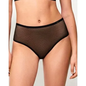 Kalhotky Dámské vyšší kalhotky GISELA 1/10046B černé černá XL