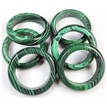 Prsten Prosperk Prsten Malachit sklo Velikost prstenů: 7 (EU: 54-56) 29279/7 -