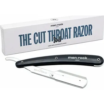Men-Rock Cut Throat Shavette - Břitva na holení + náhradní čepele